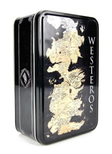 Метална кутия за обяд - Игра на Тронове, Карта на Вестерос 